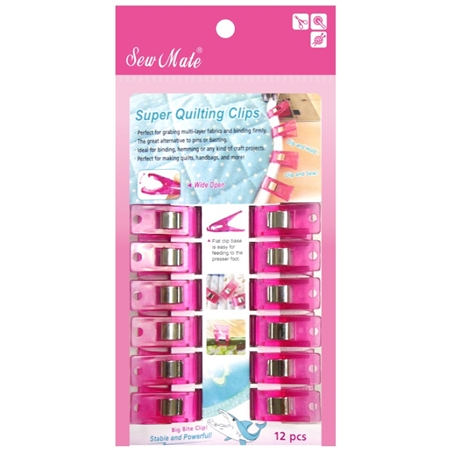 Quilting Clips Rosa