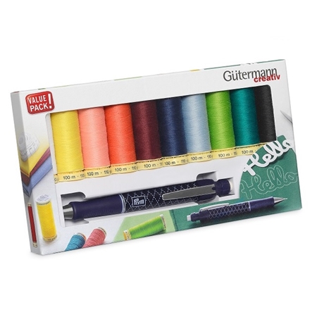 Gutermann TRÅDSET - MED MARKERINGSPENNA