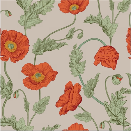 POPPY BLOMMA BEIGE