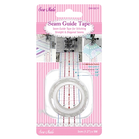 Sew Mate Seam guide tape / sömstyrningstejp Bred 30 mm / 5M