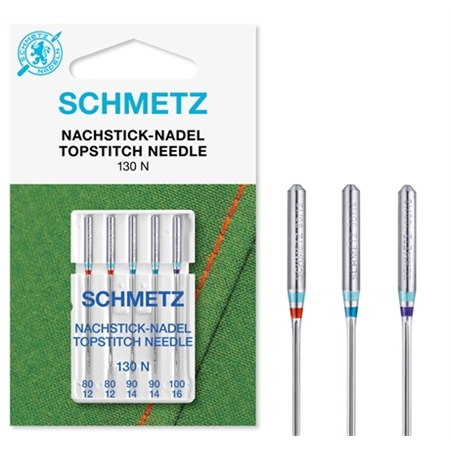 Schmetz Topstitchnål 80-100