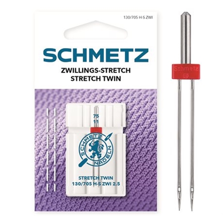 Schmetz Tvilling-Stretchnålar