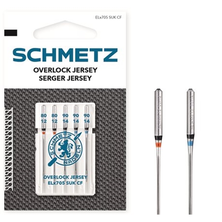 Schmetz Overlock-Jerseynålar 80-90