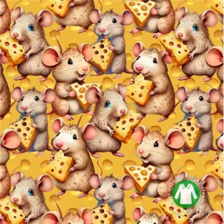 Jersey print Mouse N’ Cheese