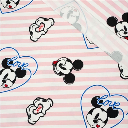 Mickey Mouse rosa rand