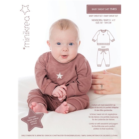 11415 Minikrea Baby Sweat Set