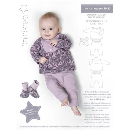 11420 Minikrea Babyset med tossor